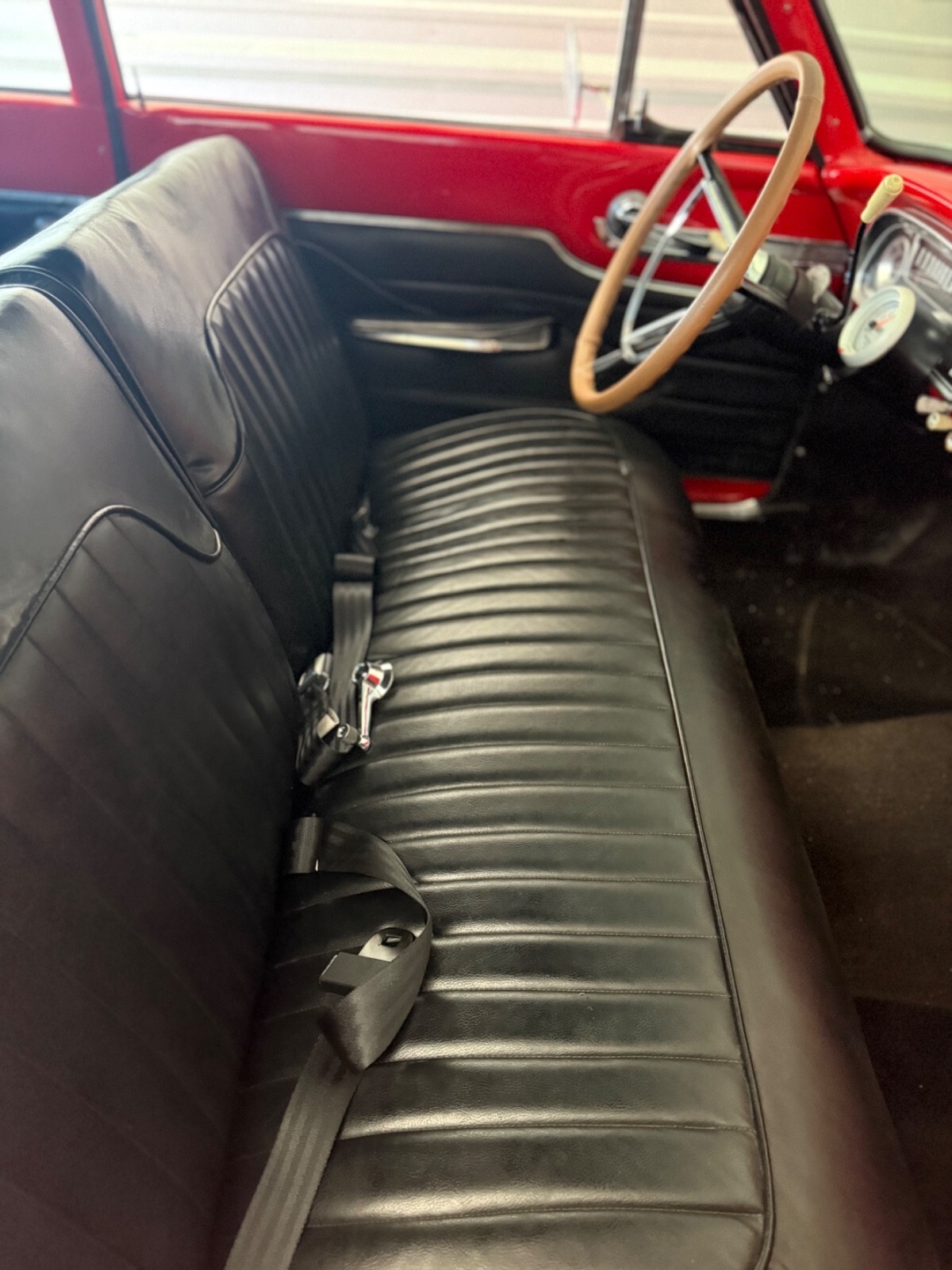 Red 1963 Ford Other Sedan with Black interior