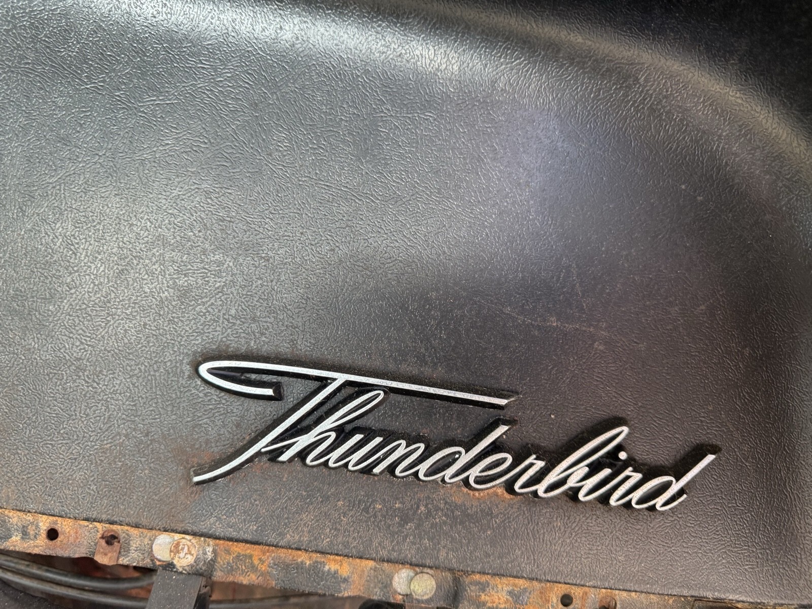 Grey 1963 Ford Thunderbird