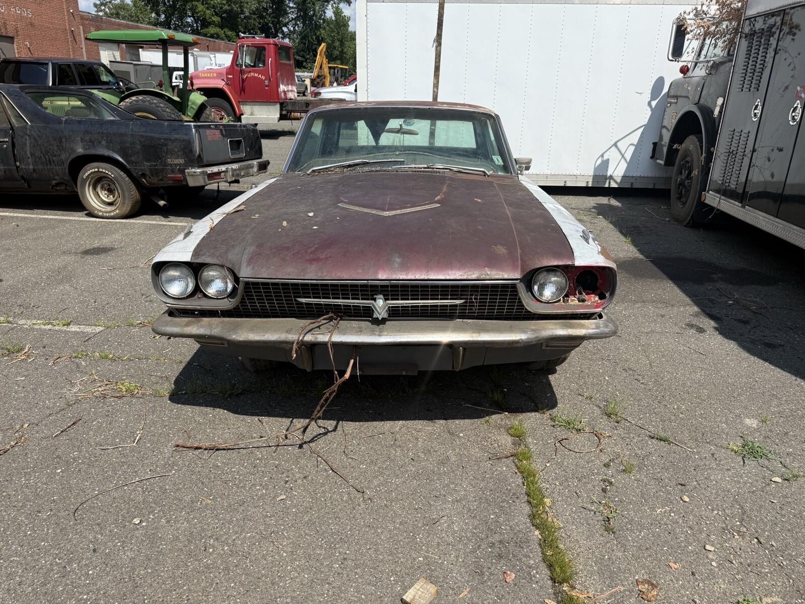 Grey 1963 Ford Thunderbird