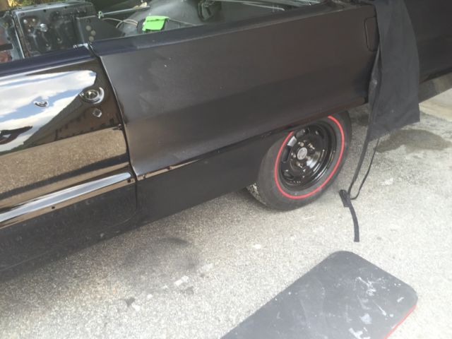 Black 1963 Chevrolet Impala Convertible