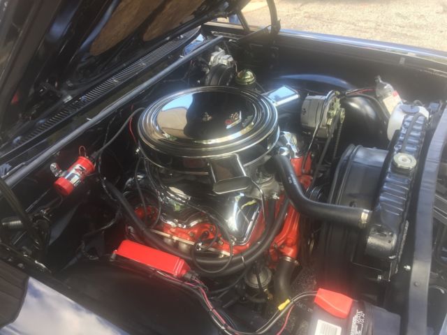 Black 1963 Chevrolet Impala Convertible