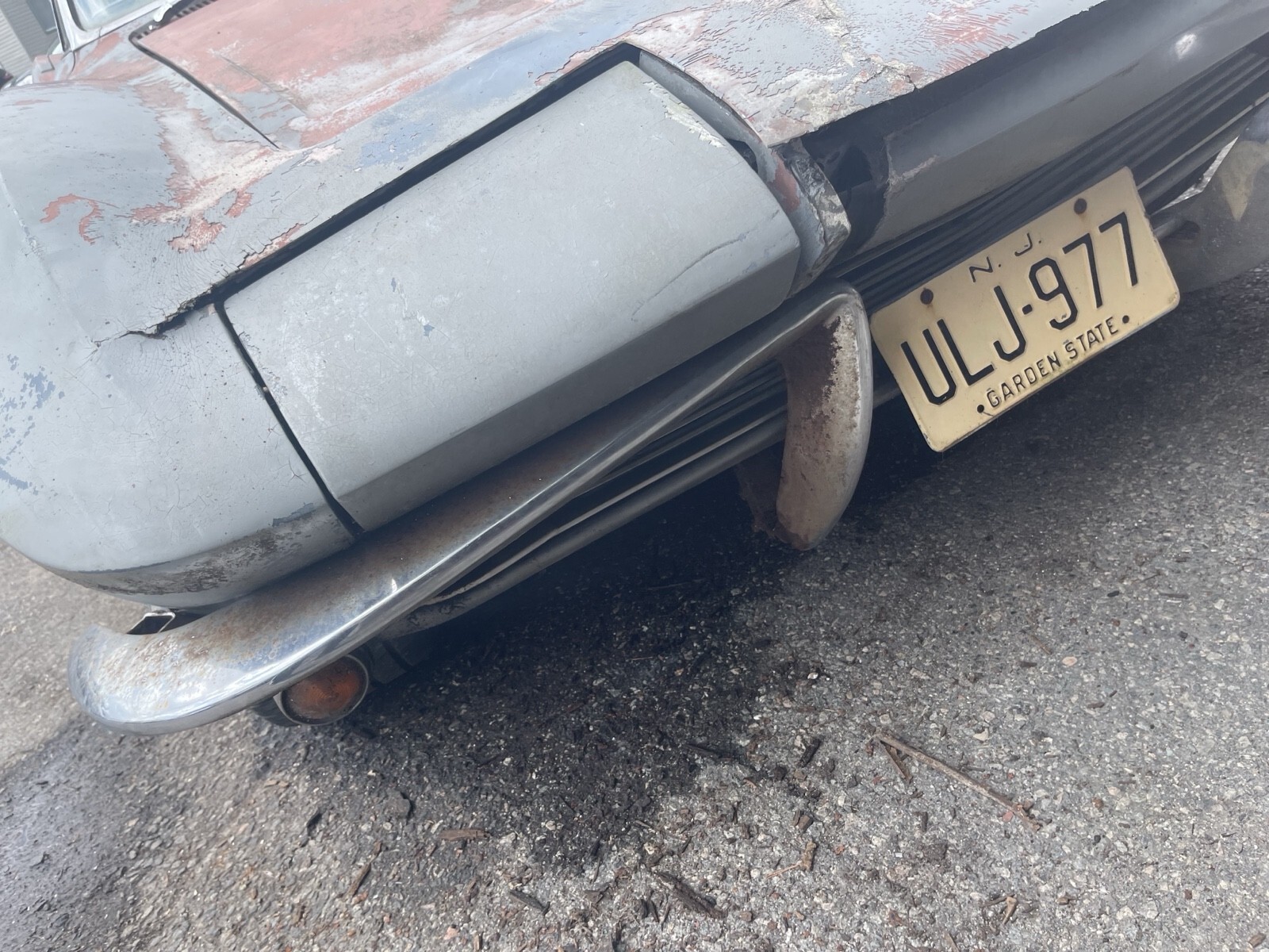 Grey 1964 Chevrolet Corvette Convertible