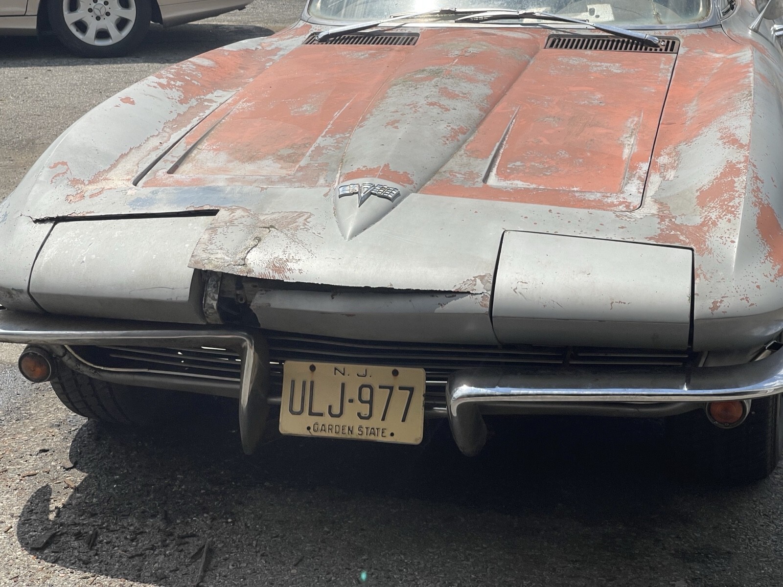 Grey 1964 Chevrolet Corvette Convertible