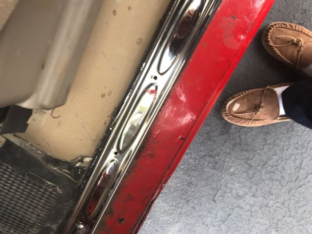Red 1964 Chevrolet C-10 pickup with Tan interior