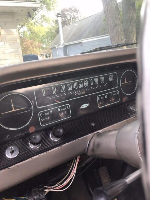 Red 1964 Chevrolet C-10 pickup with Tan interior