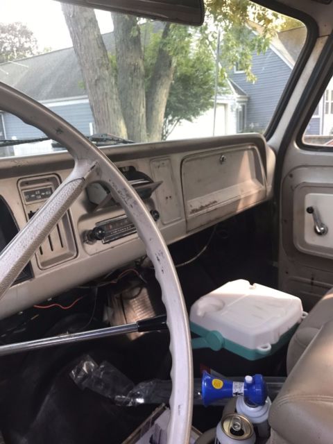 Red 1964 Chevrolet C-10 pickup with Tan interior