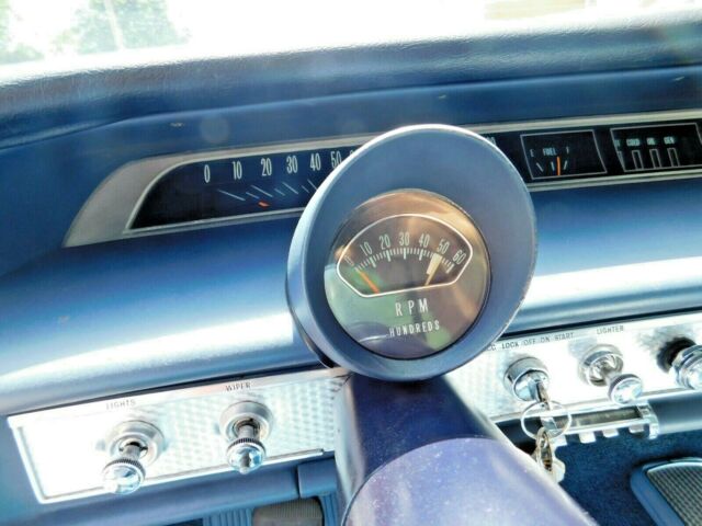 Blue 1964 Chevrolet SS Coupe with Blue interior