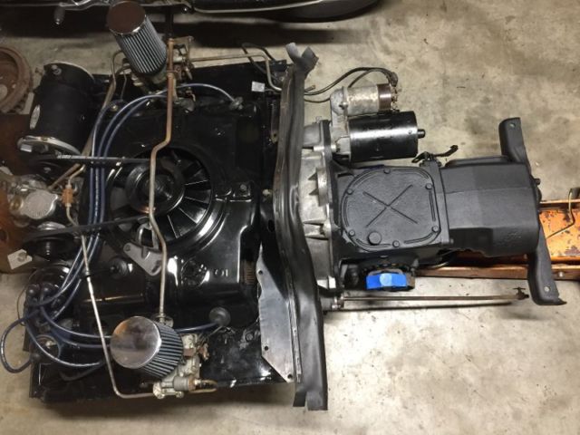 Blue 1964 Chevrolet Corvair Coupe with Blue interior