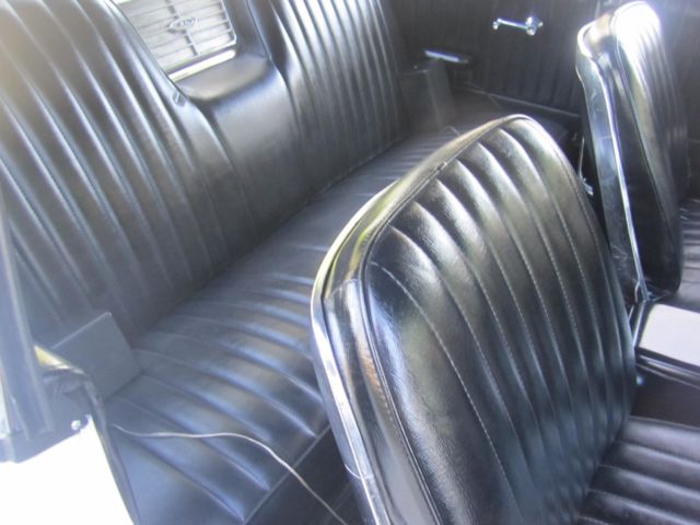 White 1964 Ford Galaxie with Black interior