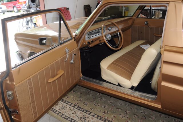 Gold 1964 Ford Ranchero 2 Door Car with Pay Load with Gold interior