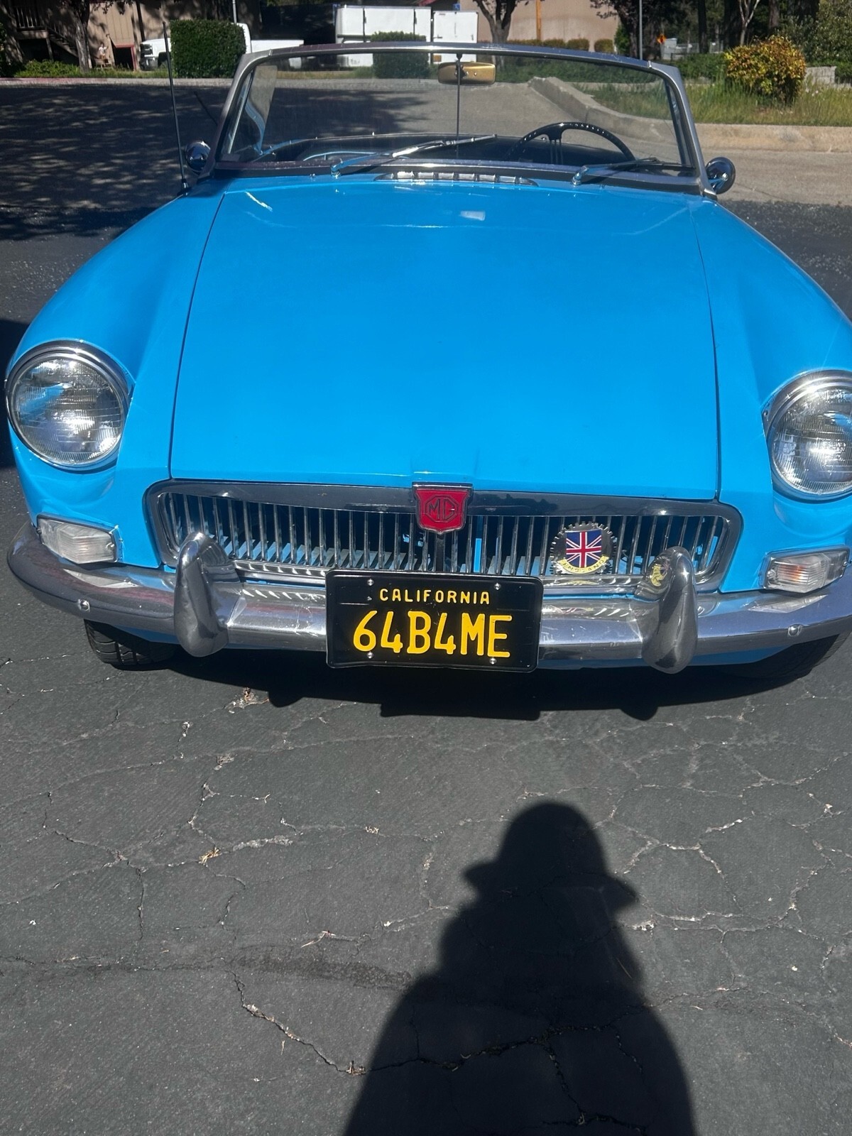 Blue 1964 MG MGB