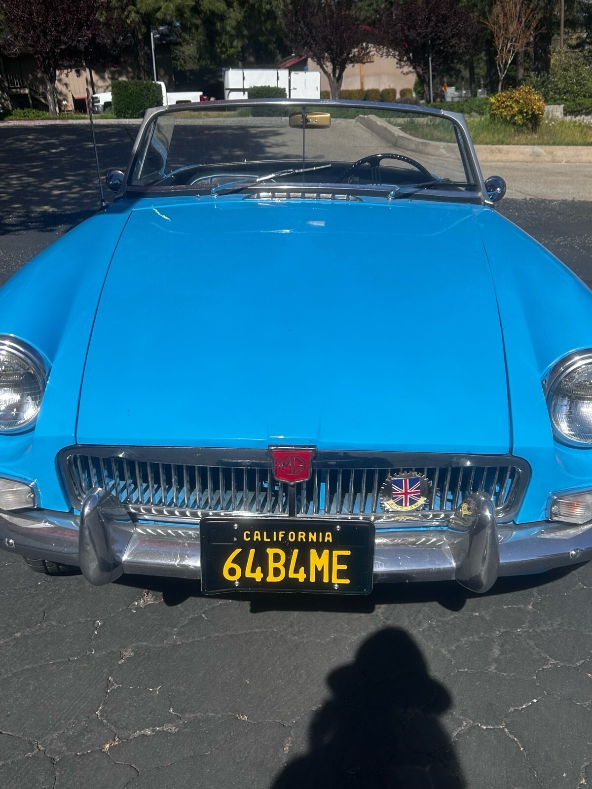Blue 1964 MG MGB