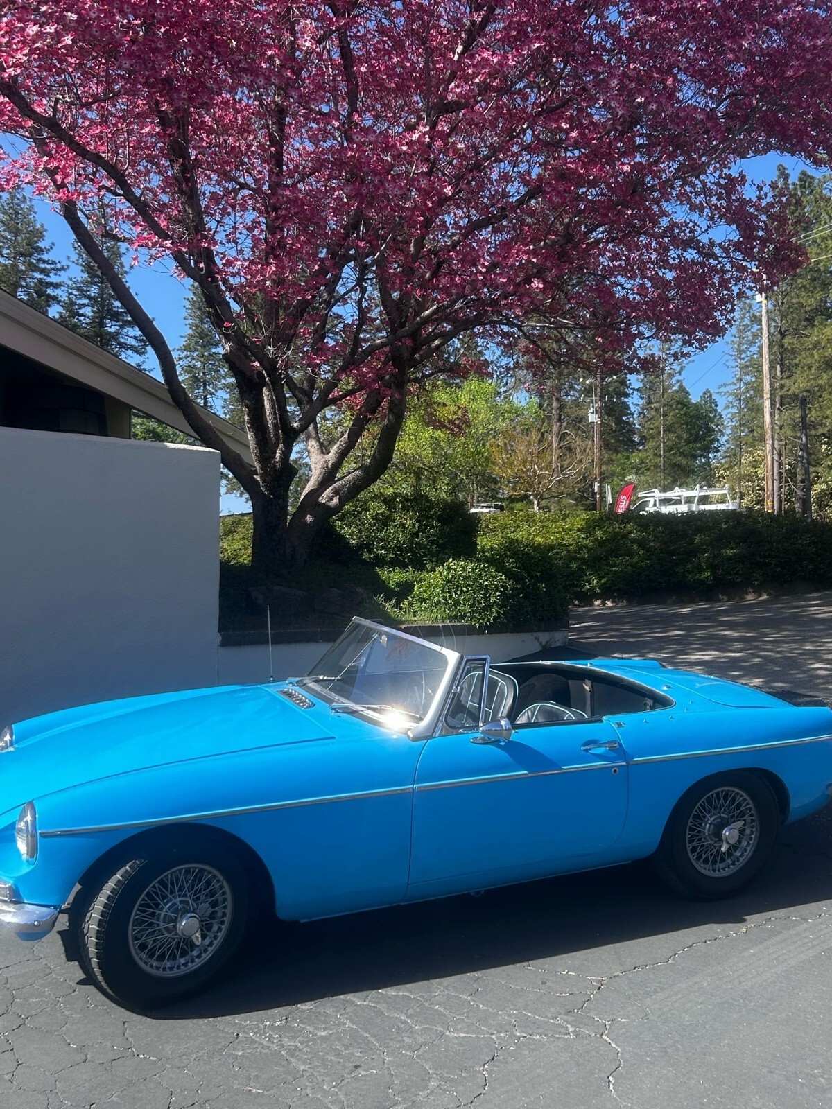 Blue 1964 MG MGB