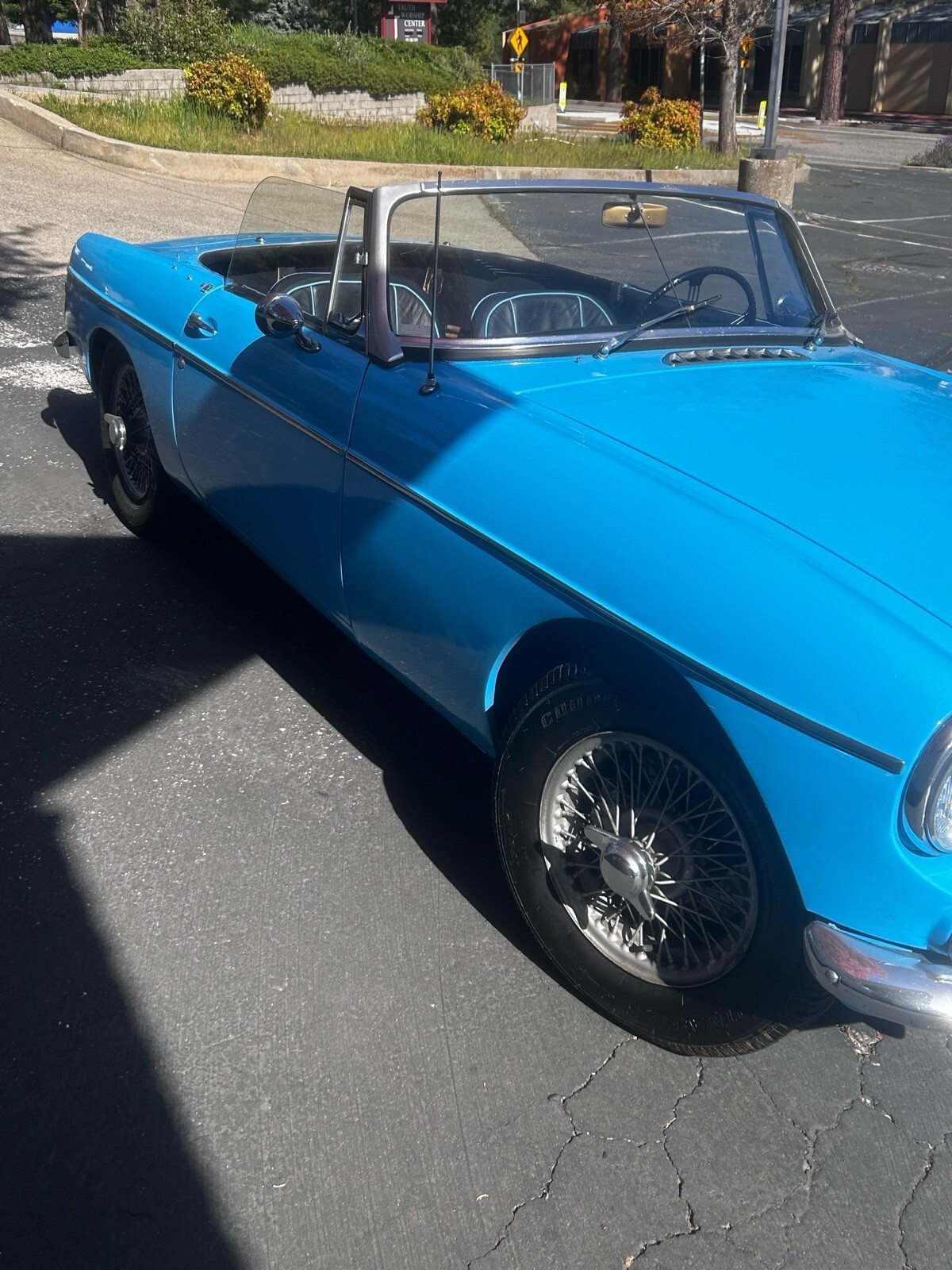 Blue 1964 MG MGB