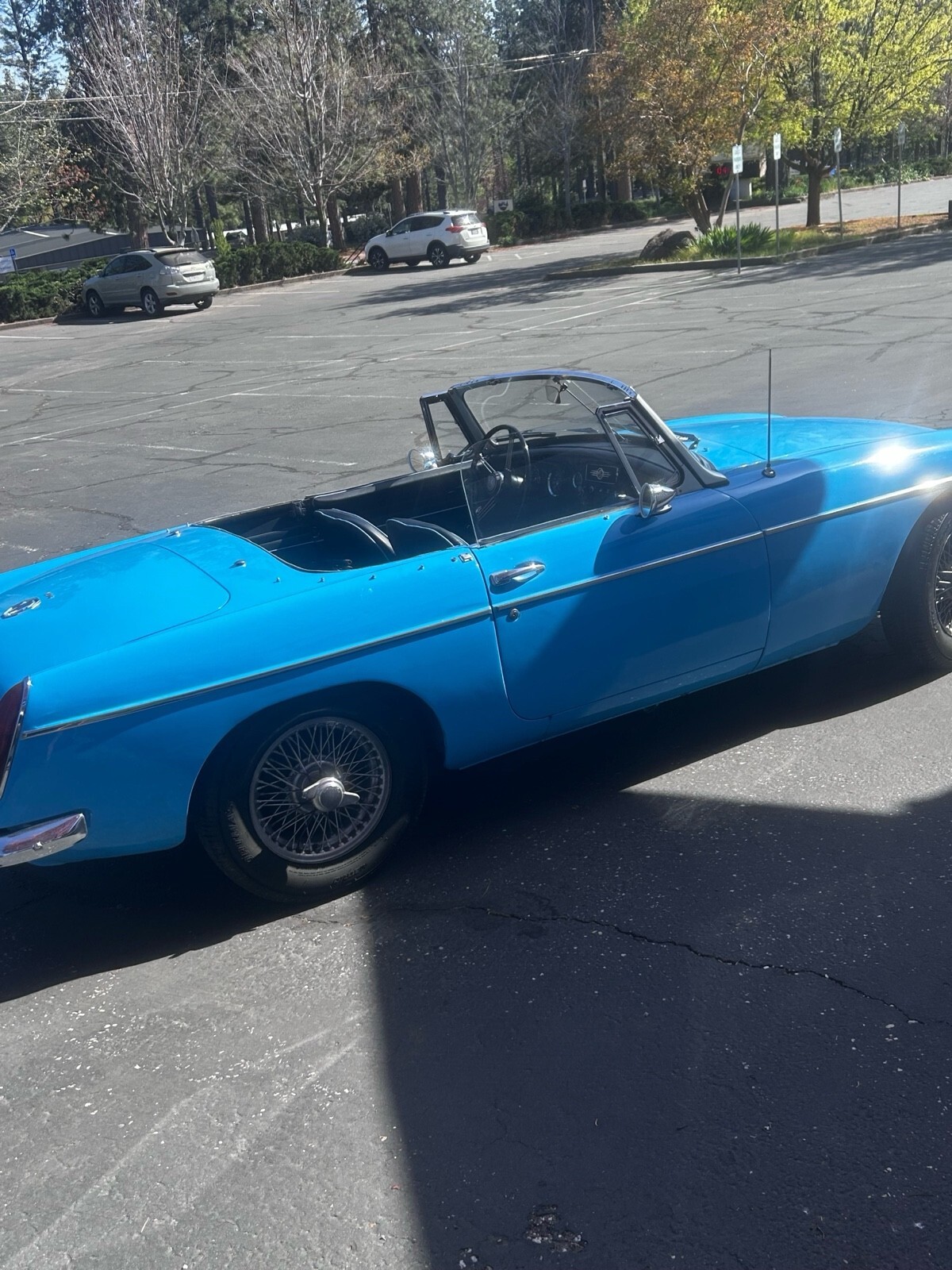 Blue 1964 MG MGB