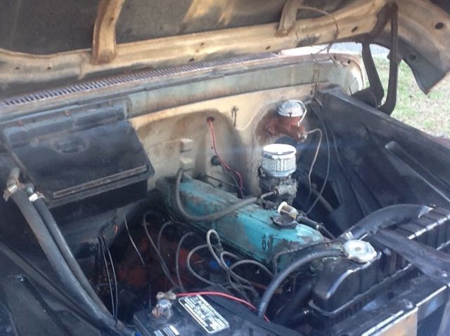 Blue 1965 Chevrolet C-10 Standard Cab Pickup with Gold interior