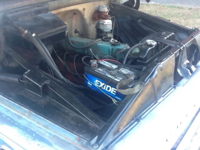Blue 1965 Chevrolet C-10 Standard Cab Pickup with Gold interior