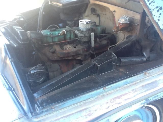 Blue 1965 Chevrolet C-10 Standard Cab Pickup with Gold interior