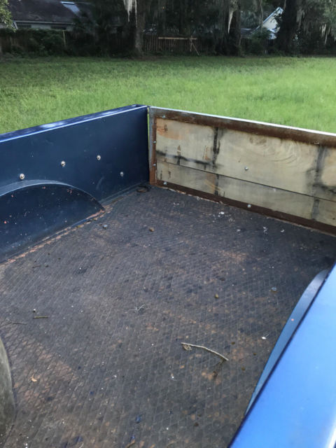 Blue 1965 Chevrolet C-10 Crew Cab Pickup