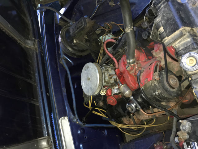 Blue 1965 Chevrolet C-10 Crew Cab Pickup