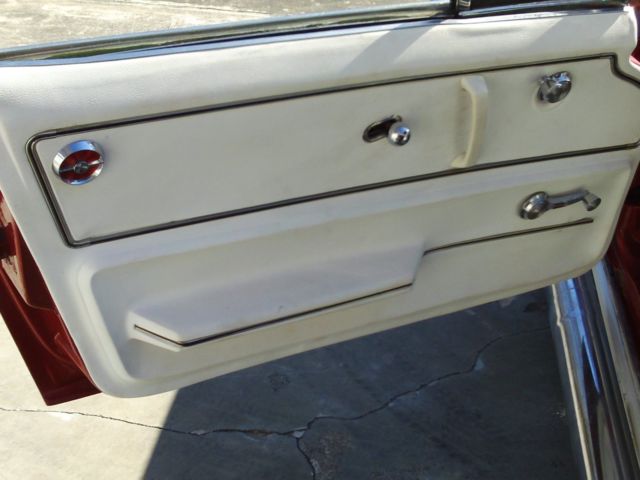 new paint 1965 Chevrolet Corvette with White interior