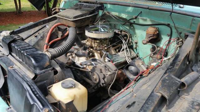 Blue 1966 Chevrolet C-10