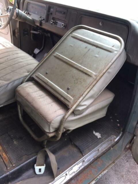 Green 1966 Chevrolet C-10 Wagon with Tan interior