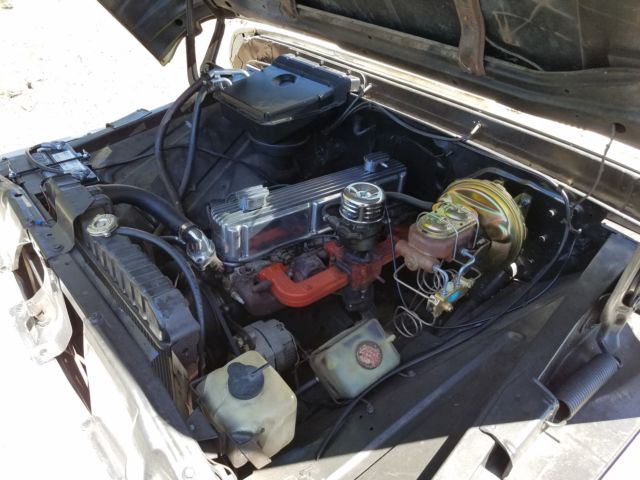 White 1966 Chevrolet C-10 Standard Cab Pickup with Gray interior