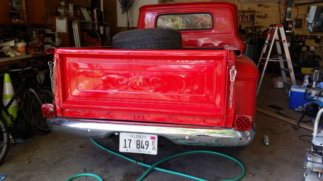 Red 1966 Chevrolet Other Pickups Cab & Chassis with Red interior