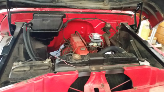 Red 1966 Chevrolet Other Pickups Cab & Chassis with Red interior