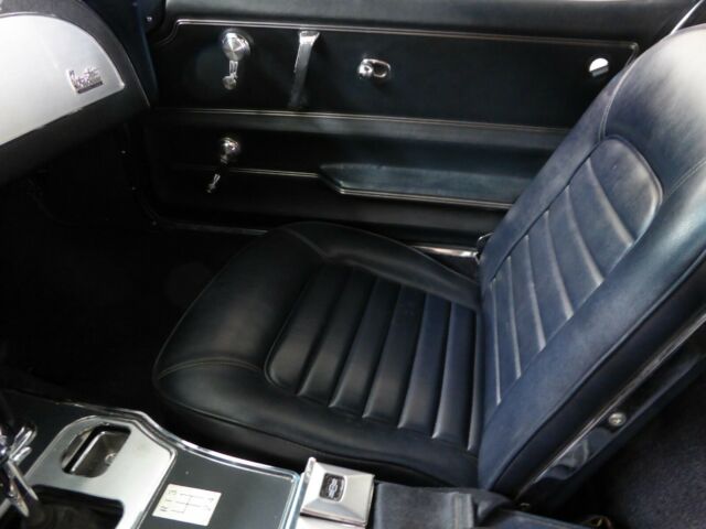 Trophy Blue 1966 Chevrolet Corvette Coupe with Dark Blue interior