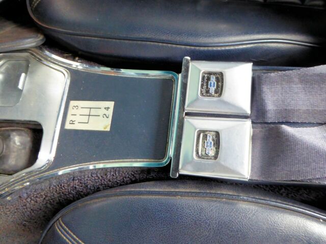 Trophy Blue 1966 Chevrolet Corvette Coupe with Dark Blue interior