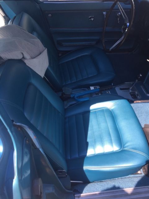 Blue 1966 Chevrolet Corvette Coupe with Blue interior