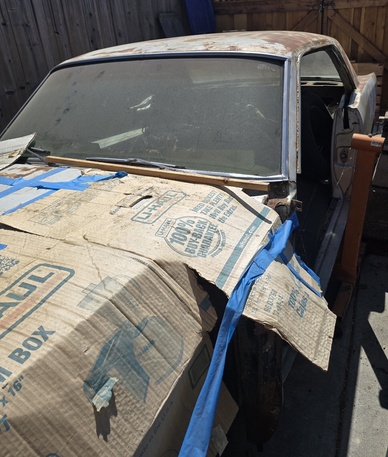 Brown 1966 Ford Mustang