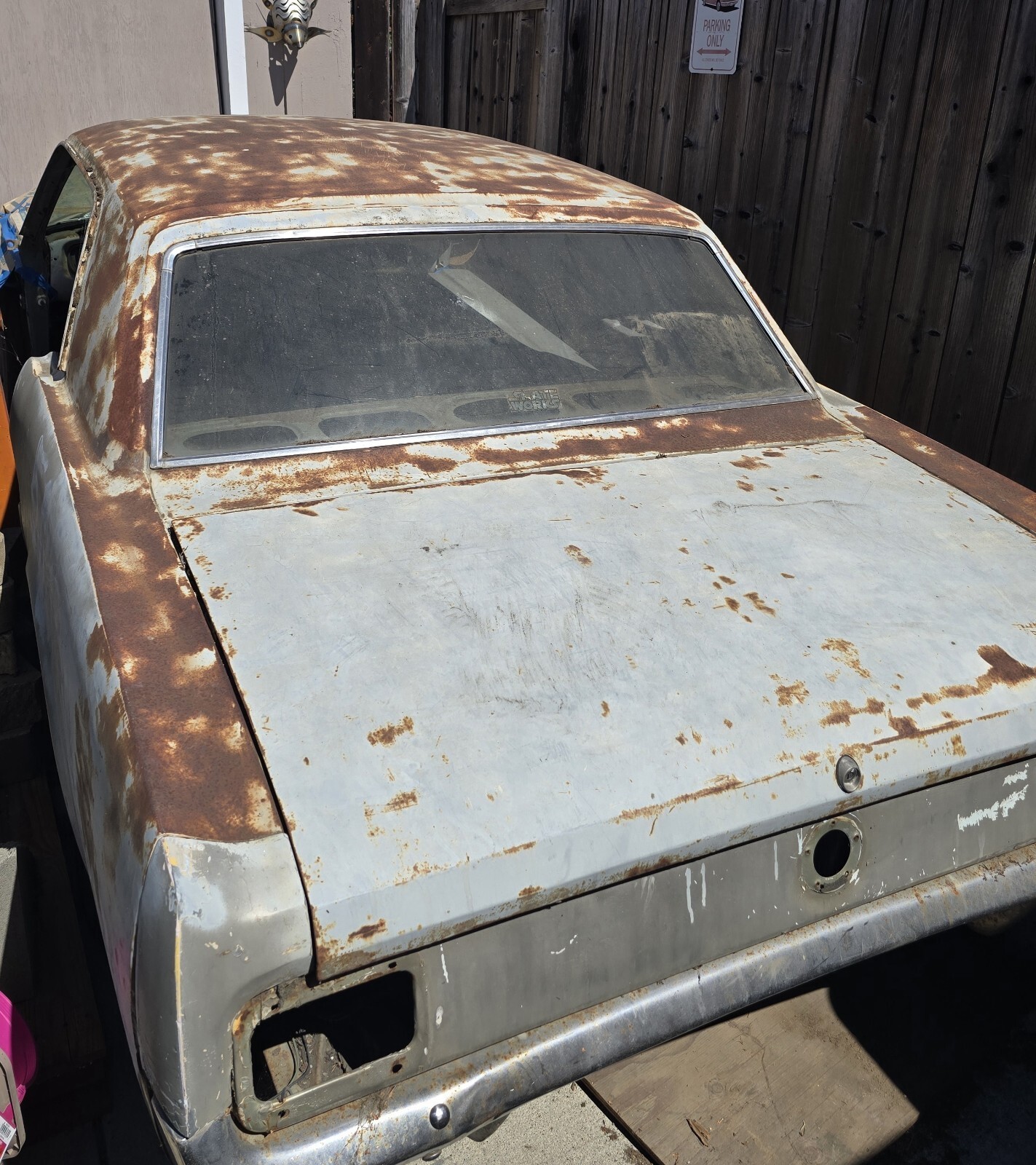 Brown 1966 Ford Mustang