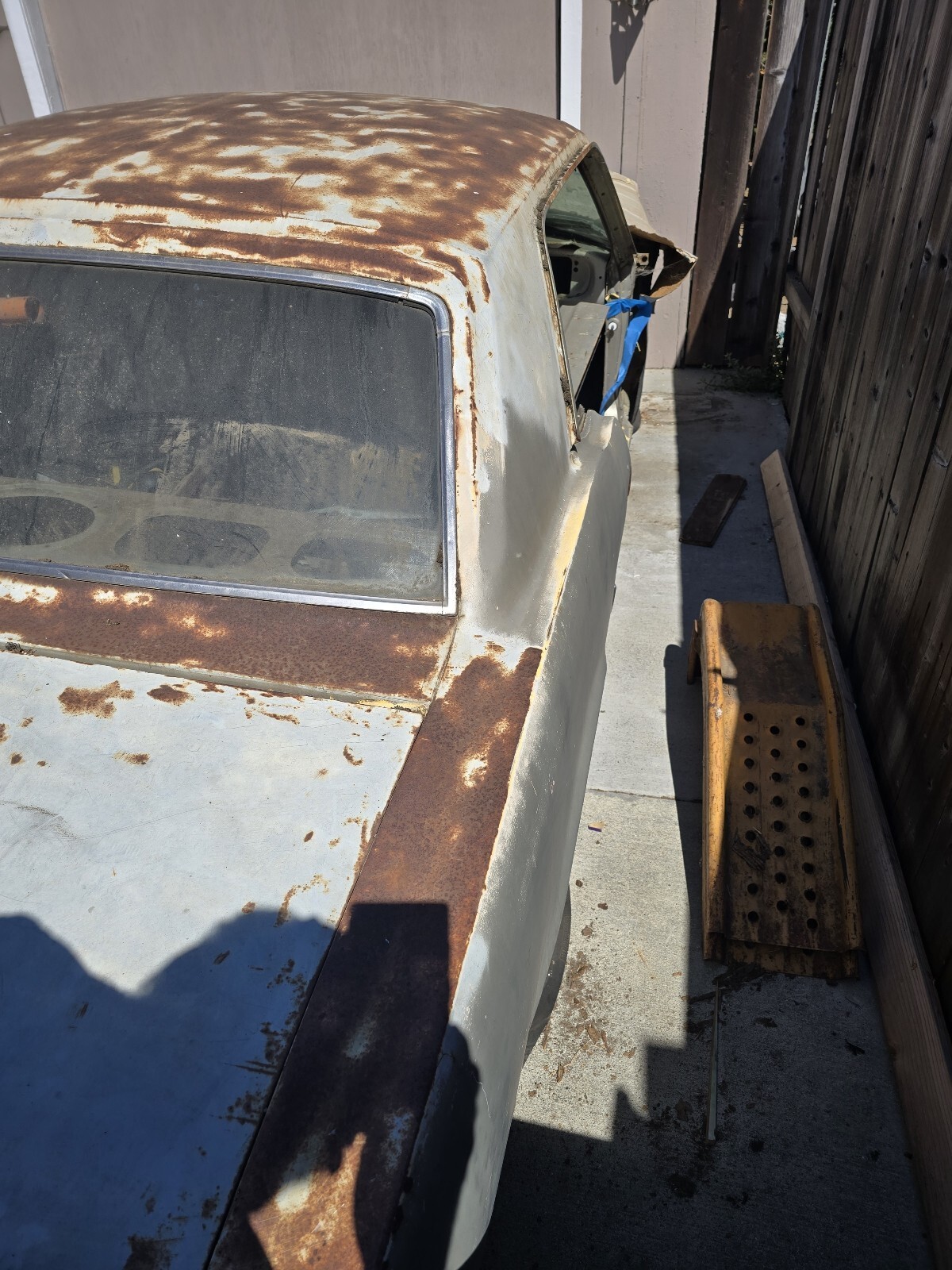 Brown 1966 Ford Mustang