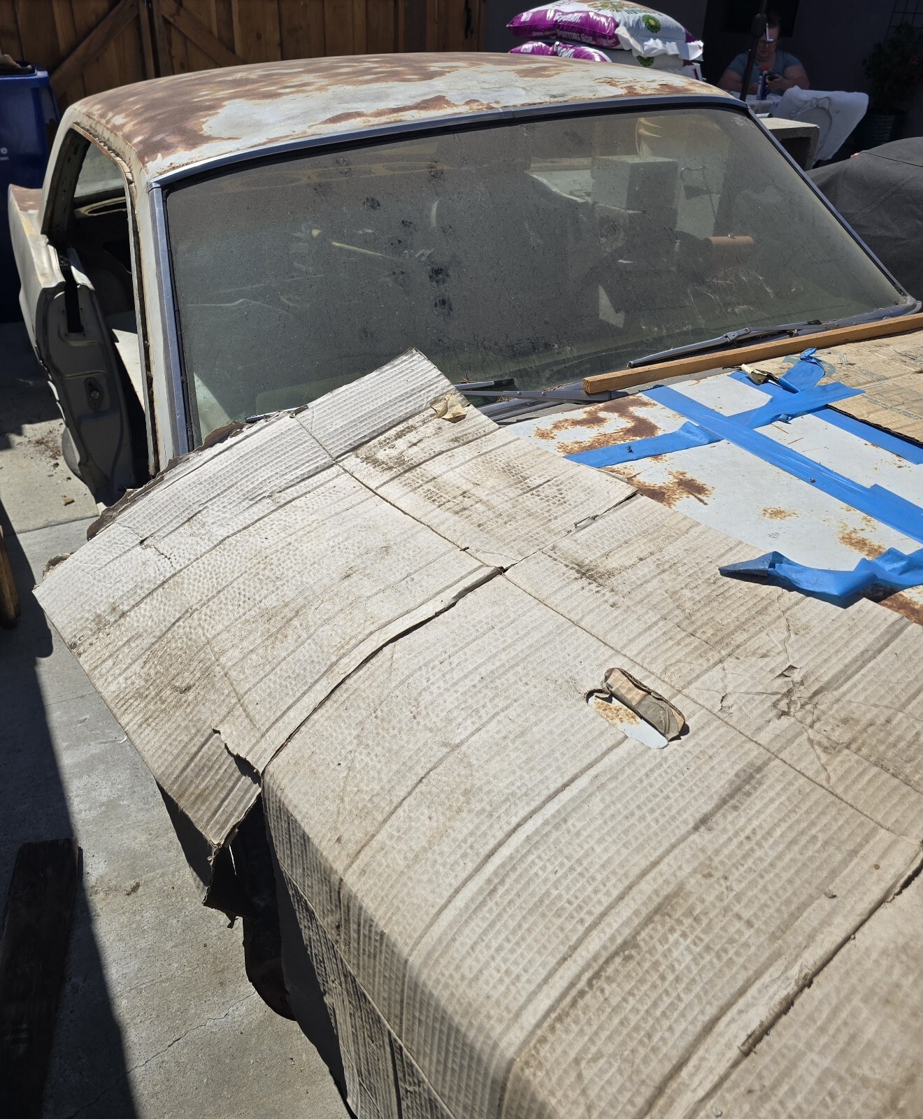 Brown 1966 Ford Mustang