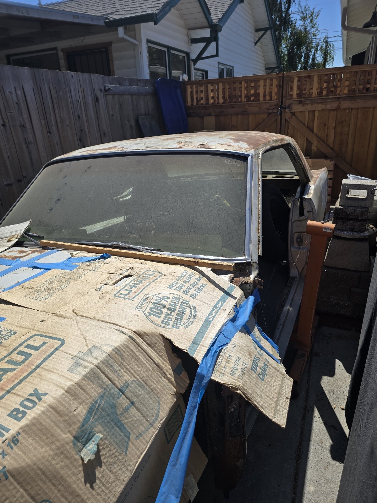 Brown 1966 Ford Mustang