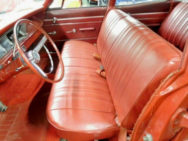 Red 1966 Chevrolet Impala Wagon with Red interior