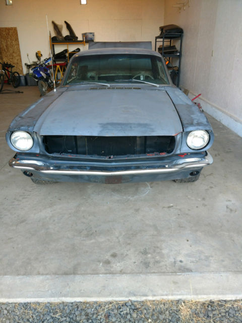 Black 1966 Ford Mustang Coupe