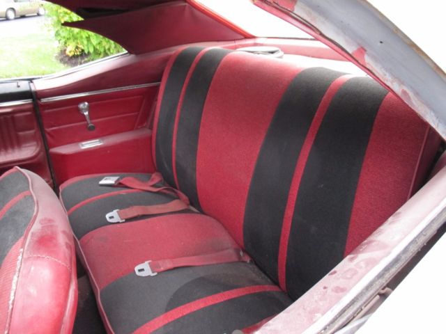 Red 1967 Chevrolet Camaro Coupe with Red interior