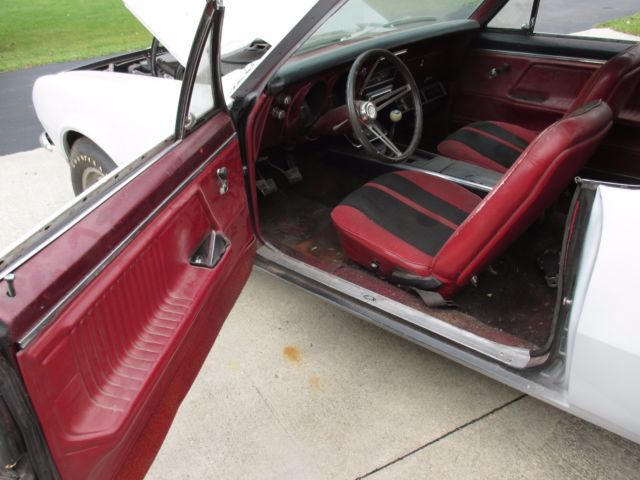 Red 1967 Chevrolet Camaro Coupe with Red interior