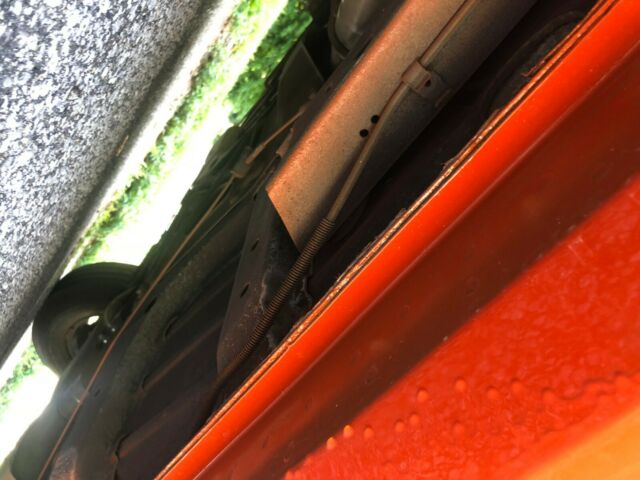 Orange 1967 Chevrolet Camaro Convertible