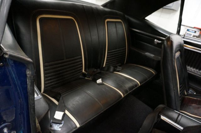 Blue 1967 Chevrolet Camaro Coupe with Black interior