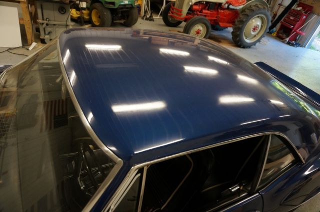 Blue 1967 Chevrolet Camaro Coupe with Black interior