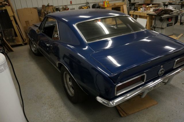 Blue 1967 Chevrolet Camaro Coupe with Black interior