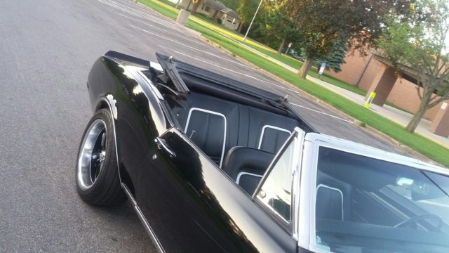 Black 1967 Chevrolet Camaro Convertible with Black interior