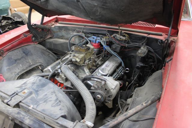 Red 1967 Chevrolet Camaro Coupe with Red interior