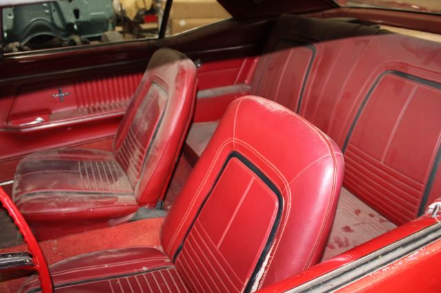 Red 1967 Chevrolet Camaro Coupe with Red interior