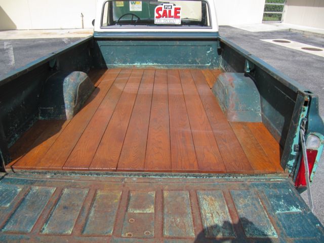 Green 1967 Chevrolet C-10 with Green interior